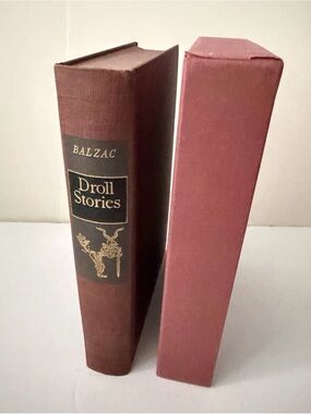 Droll Stories Thirty Tales by Honore De Balzac 1939 Heritage Press with Slipcase